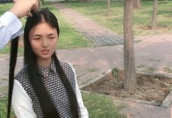 长发剪短视频,短视频见证美丽蜕变