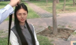 长发剪短视频,短视频见证美丽蜕变